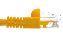 eNet Components Cat6 3ft. networking cable Yellow 35.4" (0.9 m)1