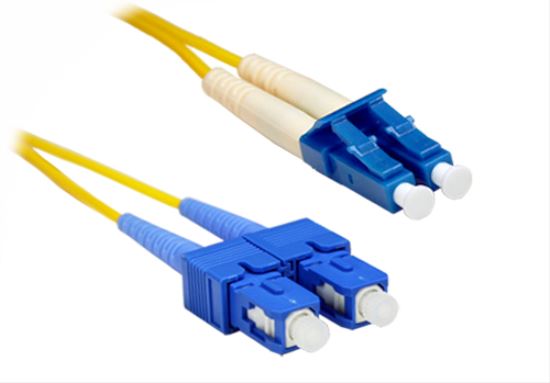 Picture of eNet Components 15216-LC-SC-5-ENC InfiniBand/fibre optic cable 157.5" (4 m) Yellow