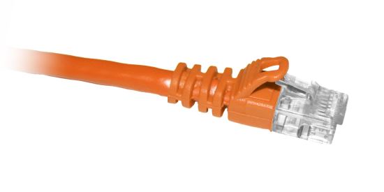 eNet Components 6ft. RJ-45 m/m networking cable Orange 71.7" (1.82 m)1