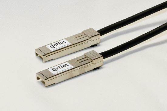 Picture of eNet Components SFP+, 1m InfiniBand/fibre optic cable 39.4" (1 m) SFP+