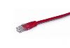 eNet Components Cat5e 50ft networking cable Red 598.4" (15.2 m)1