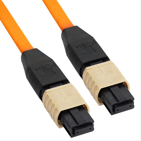 Picture of eNet Components MPO-MPO 2m fiber optic cable 78.7" (2 m) MPO/MTP