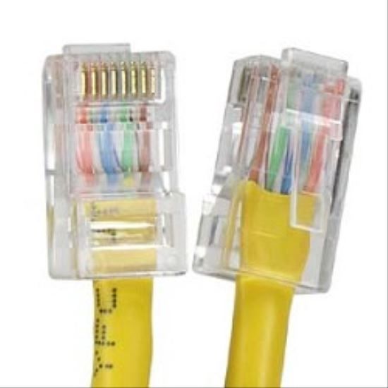 Picture of eNet Components Cat5e, 5ft. networking cable Yellow 59.1" (1.5 m)