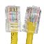 eNet Components Cat5e, 5ft. networking cable Yellow 59.1" (1.5 m)1