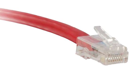 Picture of eNet Components Cat6, 15ft, 550MHz networking cable Red 180" (4.57 m)