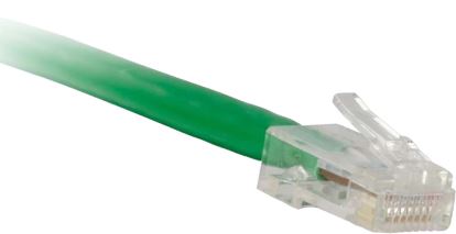 Picture of eNet Components 100ft Cat5e networking cable Green 1196.9" (30.4 m)