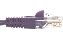 eNet Components Cat6 25ft. networking cable Purple 299.2" (7.6 m)1