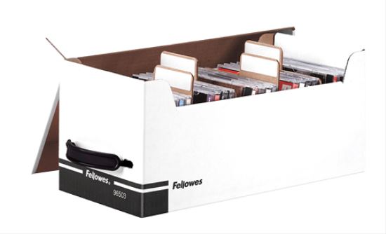 Picture of Fellowes 96503 file storage box Black, White