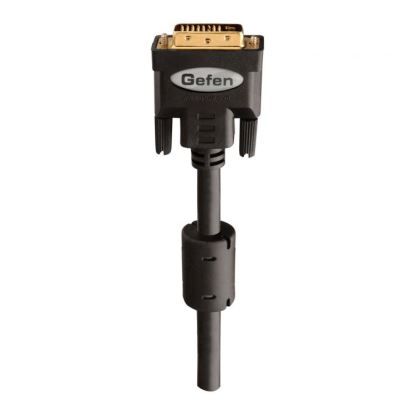 Gefen CAB-DVIC-DLN-50MM DVI cable 590.6" (15 m) Black1
