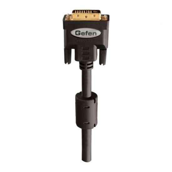 Gefen CAB-DVIC-DLN-50MM DVI cable 590.6" (15 m) Black1