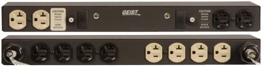 Geist JRN120-152D20DST5 power distribution unit (PDU) 12 AC outlet(s) Black1