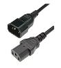 Hewlett Packard Enterprise 142257-003 power cable Black 118.1" (3 m) C14 coupler C13 coupler1