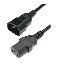 Hewlett Packard Enterprise 142257-003 power cable Black 118.1" (3 m) C14 coupler C13 coupler1