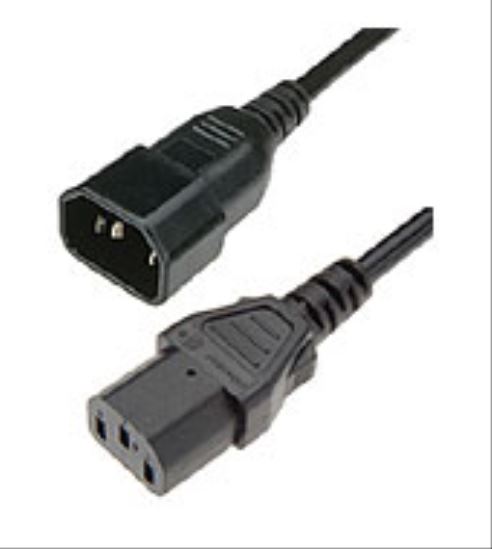 Picture of Hewlett Packard Enterprise 142257-006 power cable Black 53.9" (1.37 m) C14 coupler C13 coupler