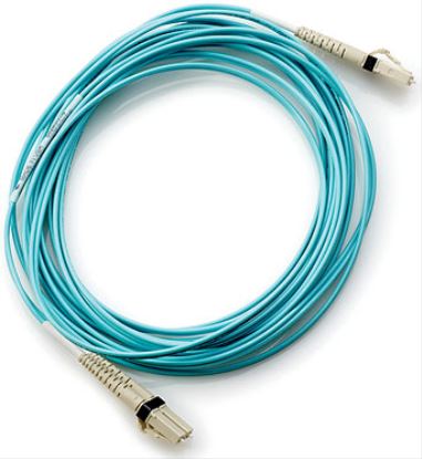 Picture of Hewlett Packard Enterprise 30m LC/LC OM3 fiber optic cable 1181.1" (30 m) Blue