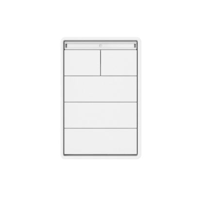 Picture of Humanscale MLDKIT8 multimedia cart accessory White Drawer