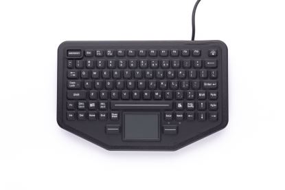 iKey SL-86-911-TP-FL keyboard USB QWERTY US English Black1