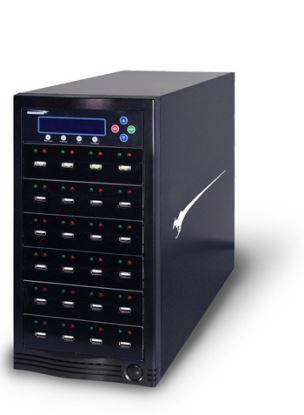 Picture of Kanguru U2D2-23 media duplicator USB flash drive duplicator 23 copies Black