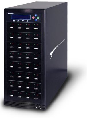 Picture of Kanguru U2D2-31 media duplicator USB flash drive duplicator 31 copies Black