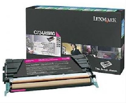 Lexmark C734A4MG toner cartridge 1 pc(s) Original Magenta1
