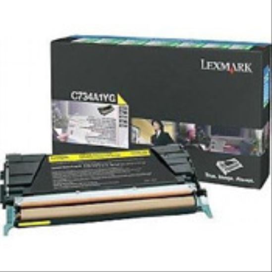 Lexmark C734A4YG toner cartridge 1 pc(s) Original Yellow1