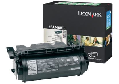 Lexmark 12A7468 toner cartridge 1 pc(s) Original Black1