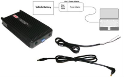 Picture of Lind Electronics PA1560T-1506 power adapter/inverter Black