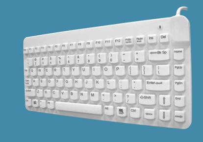 Man & Machine Slim Cool keyboard USB QWERTY US English White1