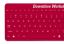 Picture of Man & Machine E Cool keyboard USB QWERTY US English Red