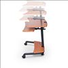 Picture of MooreCo 90459 computer desk Black, Wood