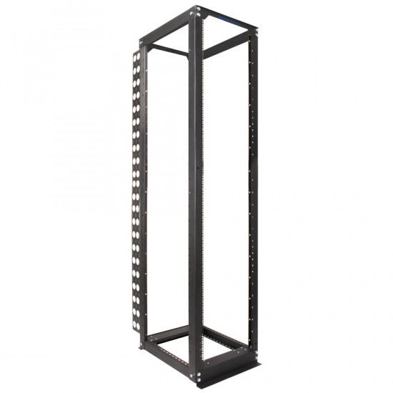 RackSolutions 111-4596 rack cabinet 55U Freestanding rack Black1