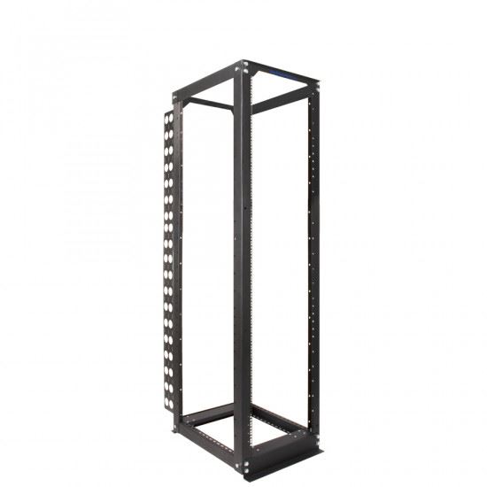 RackSolutions 111-1725 rack cabinet 28U Freestanding rack Black1