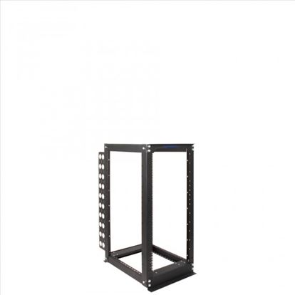 RackSolutions 111-1726 rack cabinet 24U Freestanding rack Black1