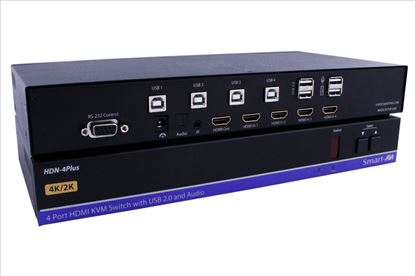 Picture of Smart-AVI HDN-4Plus-S KVM switch Black