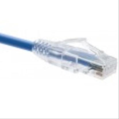 Picture of Unirise 25ft Cat6 UTP networking cable Blue 300" (7.62 m) U/UTP (UTP)