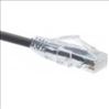 Unirise 6" Cat6 UTP networking cable Black 5.98" (0.152 m) U/UTP (UTP)1