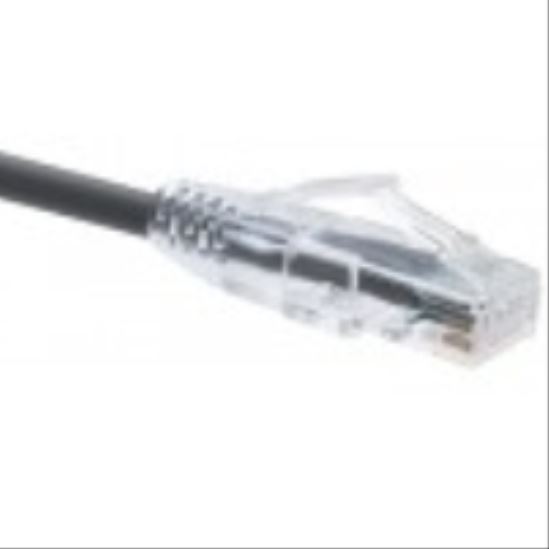 Picture of Unirise 25ft Cat6 UTP networking cable Black 300" (7.62 m) U/UTP (UTP)