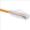 Unirise ClearFit Cat 6 2ft networking cable Orange 23.6" (0.6 m) Cat61