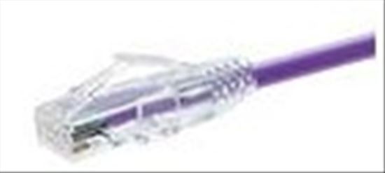 Picture of Oncore ClearFit Cat6 networking cable Purple 359.8" (9.14 m)