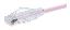 Oncore ClearFit Cat6 networking cable Pink 36" (0.914 m)1