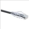 Picture of Oncore ClearFit Cat5e networking cable Black 11.8" (0.3 m)