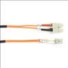 Oncore 1m, LC - SC, M/M fiber optic cable 39.4" (1 m) OFC Orange1