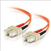 Picture of Oncore SC/SC, 62.5/125, 90m InfiniBand/fibre optic cable 3543.3" (90 m) Orange