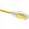 Unirise Clearfit Gold networking cable Yellow 180" (4.57 m) Cat6a S/FTP (S-STP)1