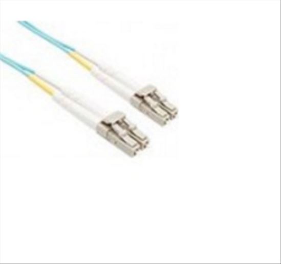 Picture of Oncore TAA-FJ5G4LCLC-03M fiber optic cable 118.1" (3 m) LC OM4 Turquoise