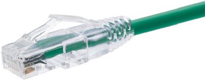 Unirise Clearfit Slim, Cat6, 20ft networking cable Green 240" (6.1 m) U/UTP (UTP)1