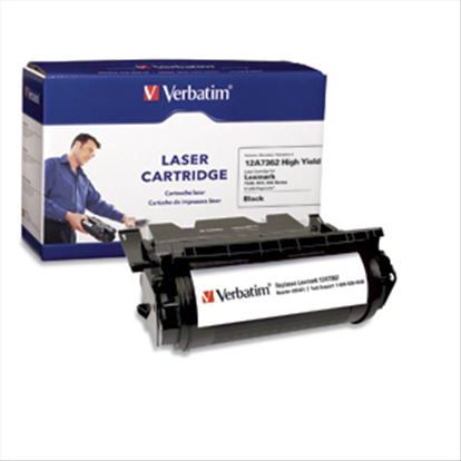 Verbatim Lexmark 12A7362 Replacement High Yield Laser Cartridge toner cartridge Black1