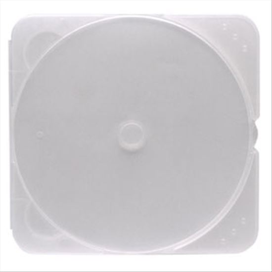 Picture of Verbatim TRIMpak Clear Cases 200pk 1 discs White
