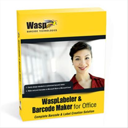 Wasp WaspLabeler & Barcode Maker for Office bar coding software 1 license(s)1