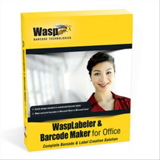 Wasp WaspLabeler & Barcode Maker for Office bar coding software 1 license(s)1